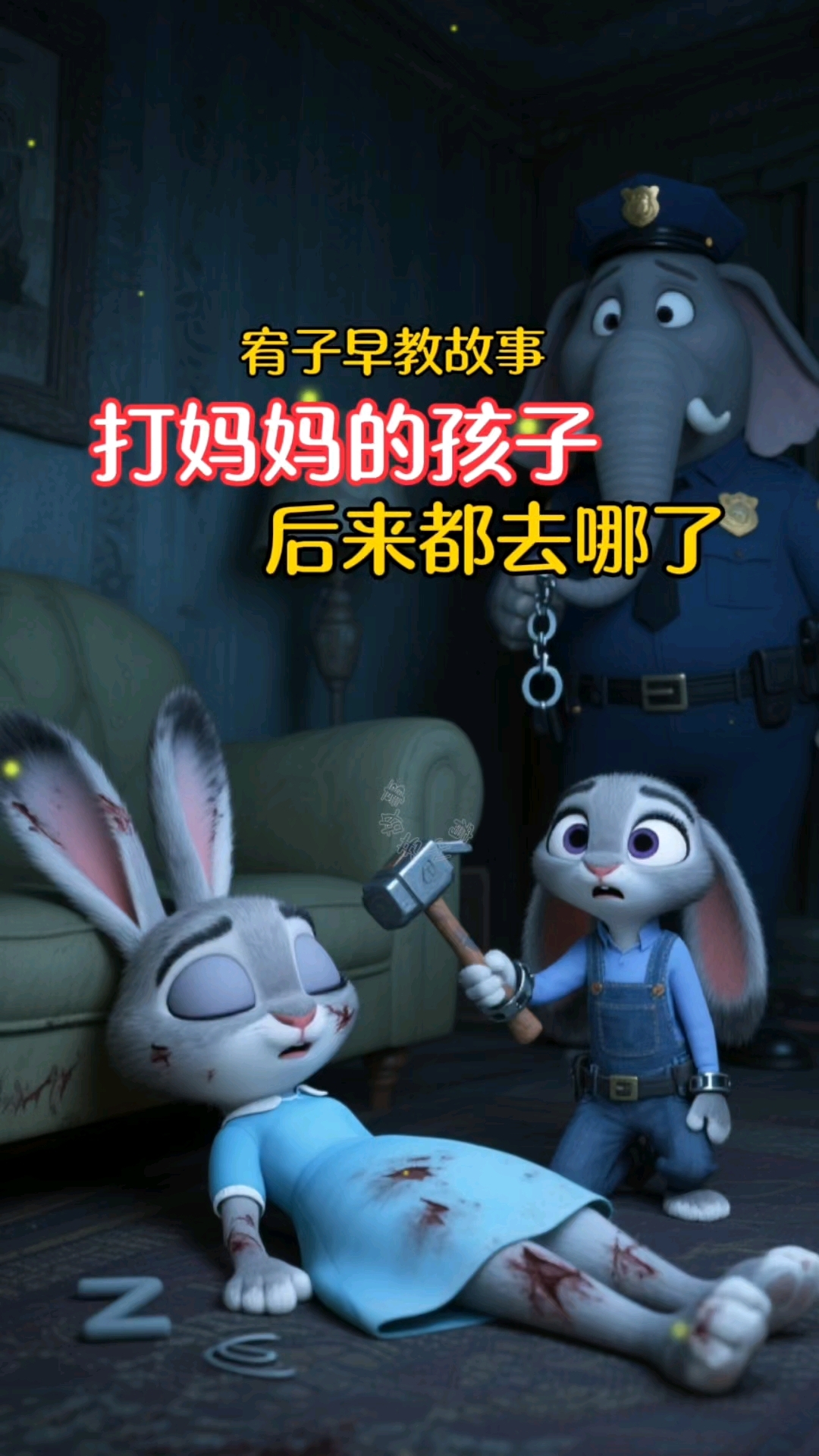 打妈妈的孩子后来都去哪了#绘本故事#亲子教育#3-6岁早教
