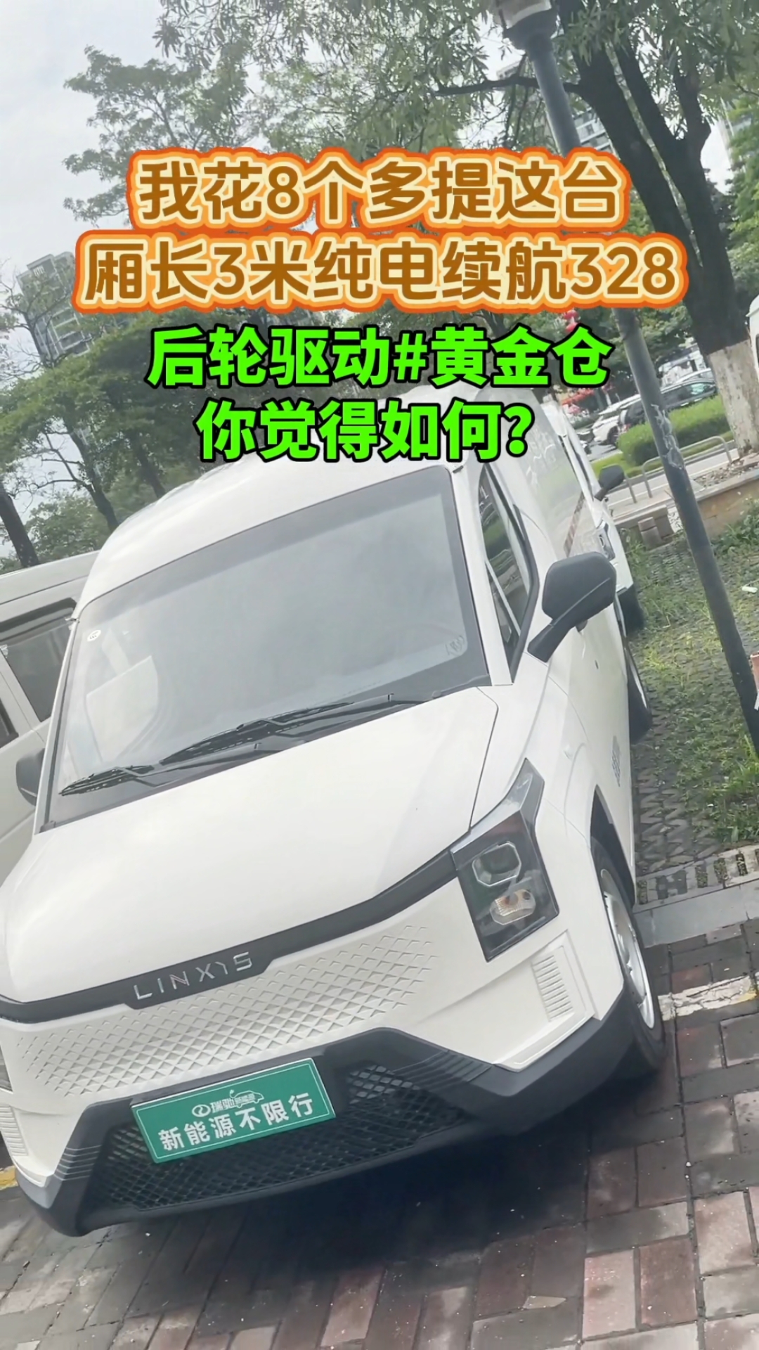 #菱势黄金仓300真续航 #新能源面包车 #货运面包车