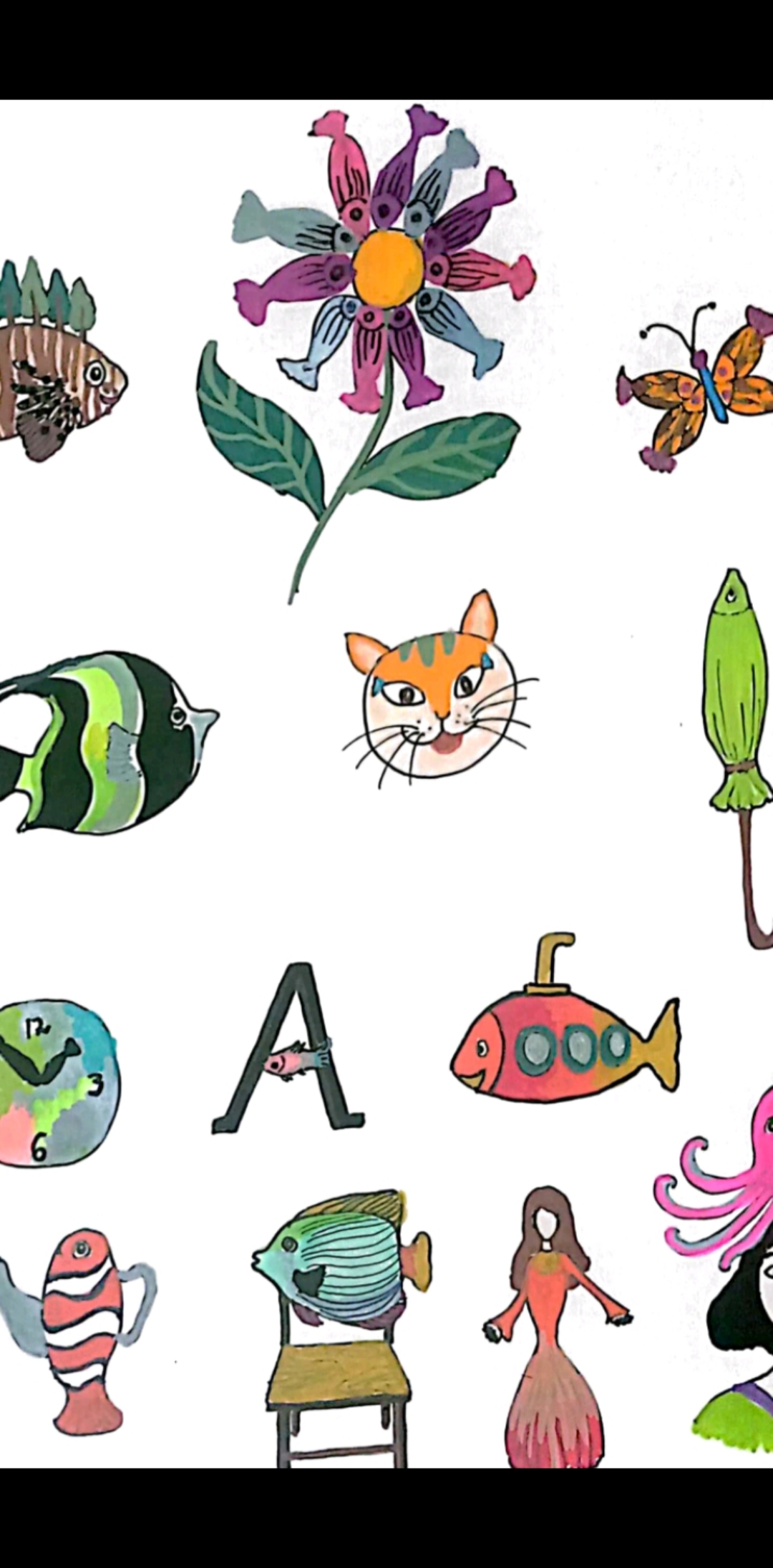 脑洞大开 鱼的创意联想