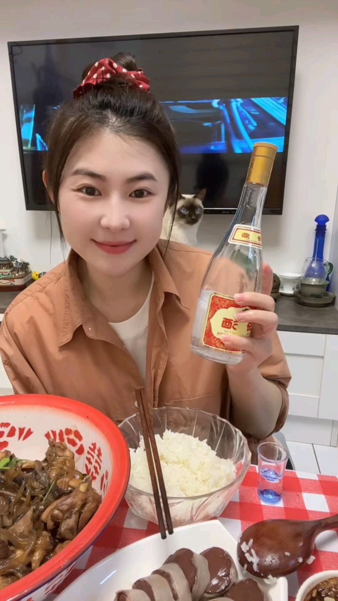 今日下酒菜:小鸡炖蘑菇