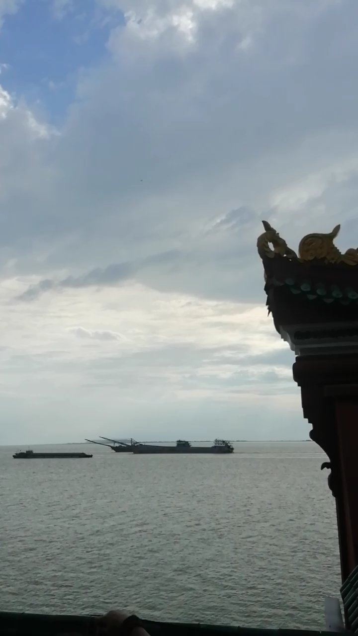 湖南岳阳的洞庭湖