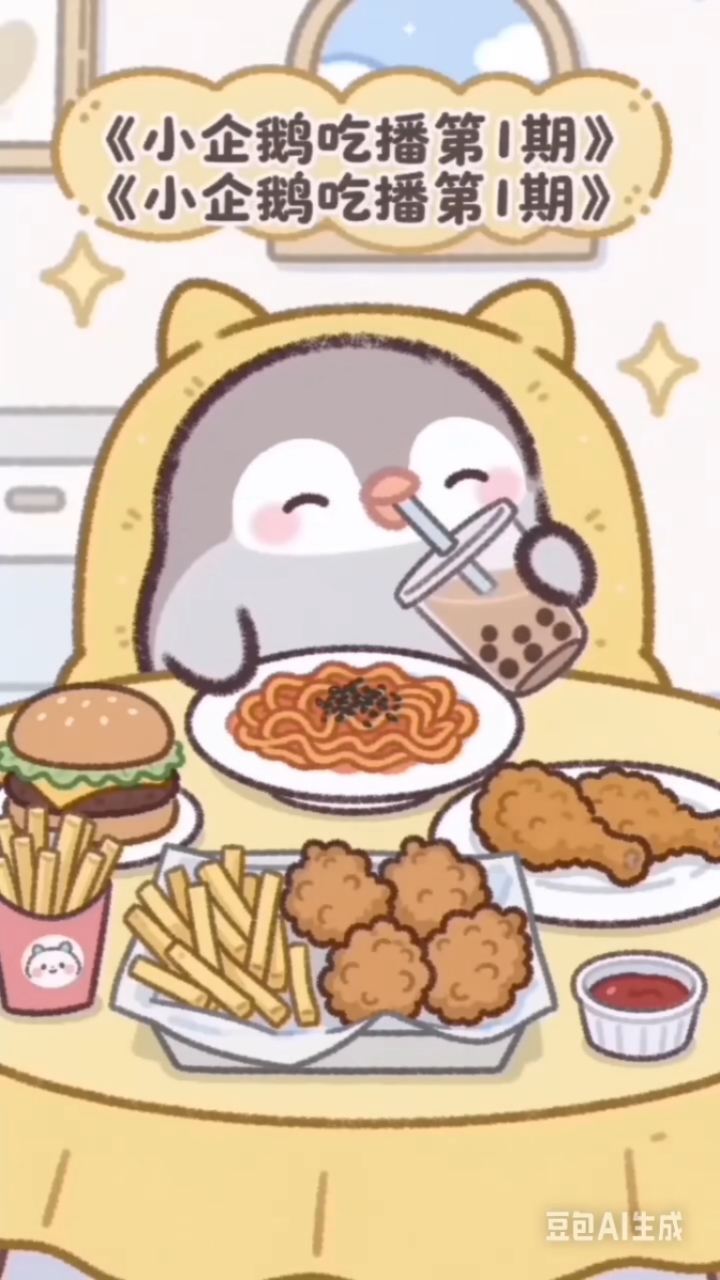 吃美食了