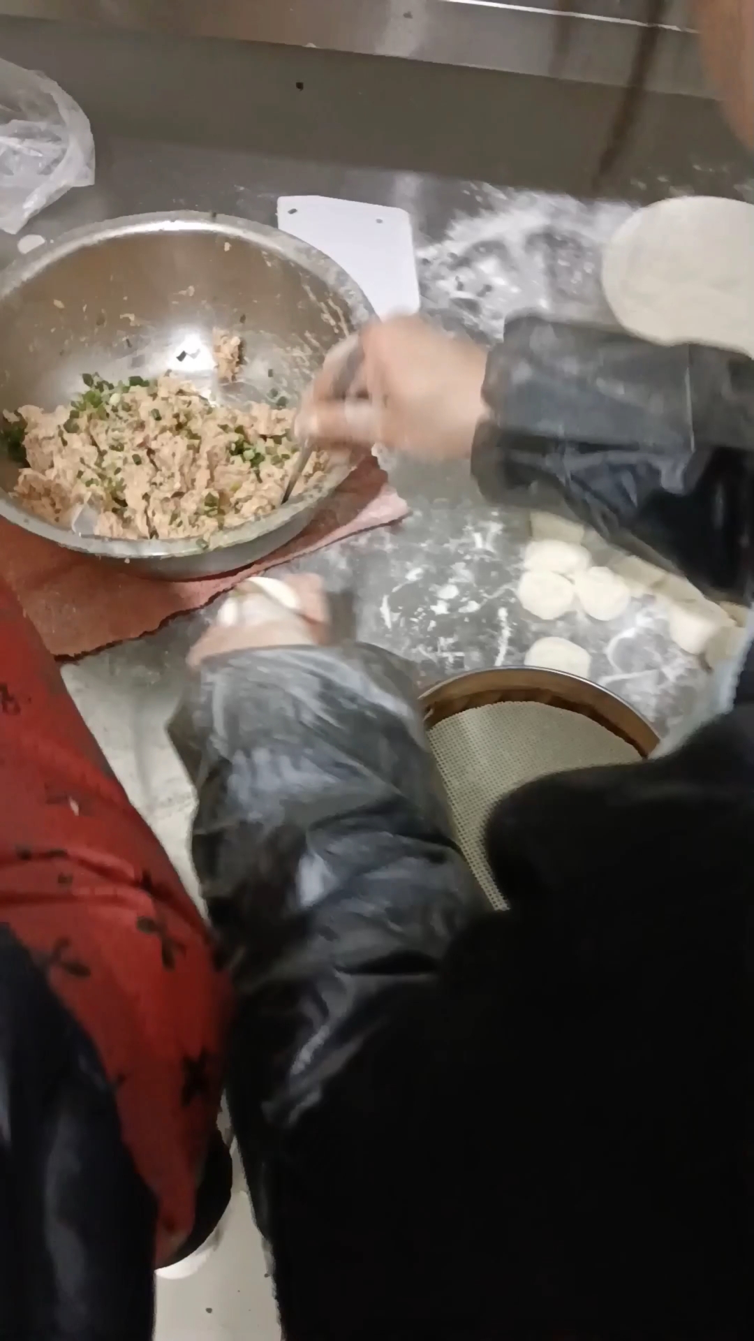 杭州特色小笼包老面发酵工艺,早餐不需要起早,年30w比打工强