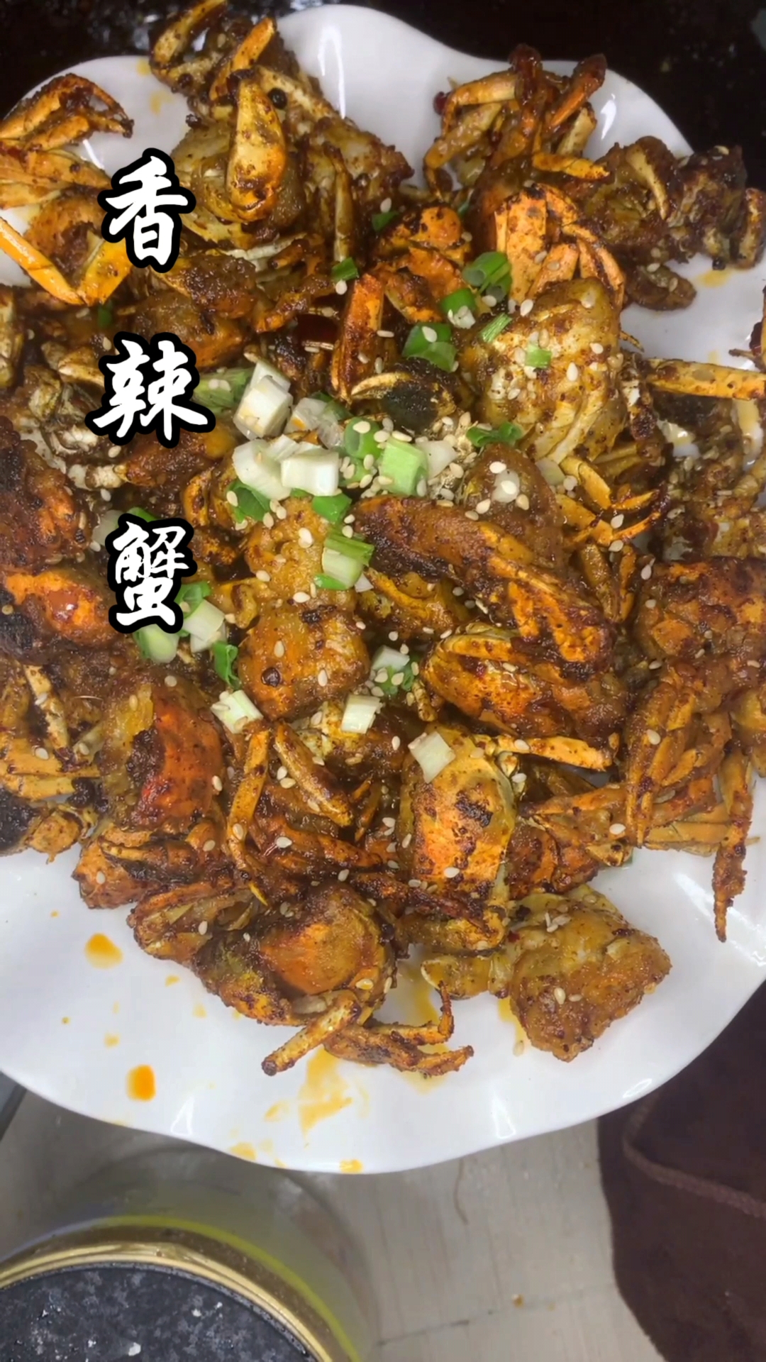 香辣蟹在家这样做,,给他做成#香辣蟹 做法简单,一学就会,香