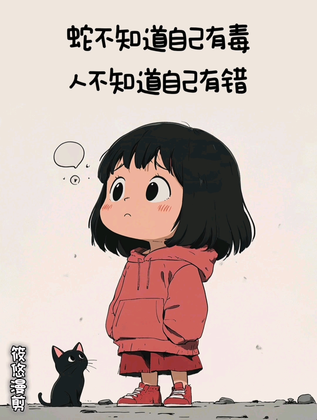 蛇不知道自己有毒,人不知道自己有错。你的好对别人来说就像一颗