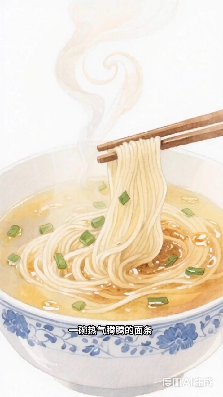 炸酱面酱香浓郁，阳春面汤清味鲜，总有一碗让你回味