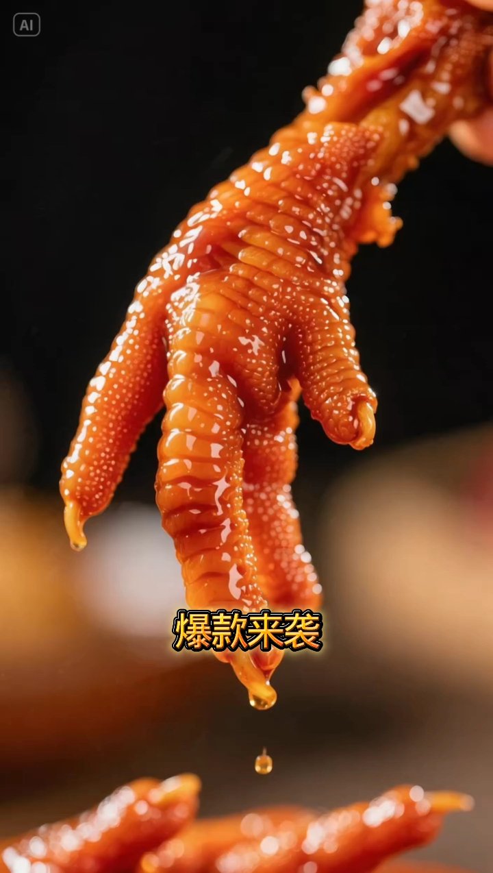 黄金麻辣鸡爪,一口就上瘾!
