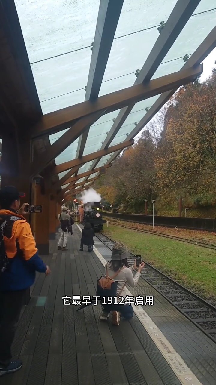 百年阿里山铁道:台湾阿里山蒸汽火车