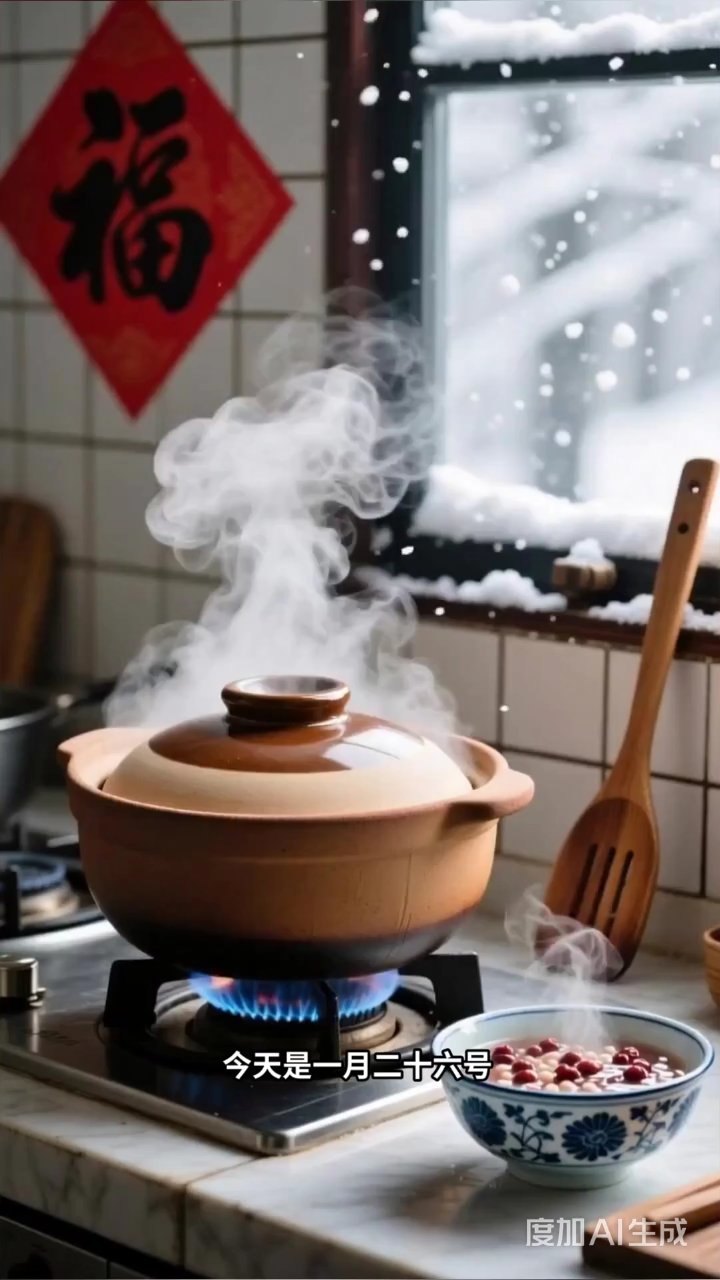 腊八粥香飘满屋，一碗暖意祝福全