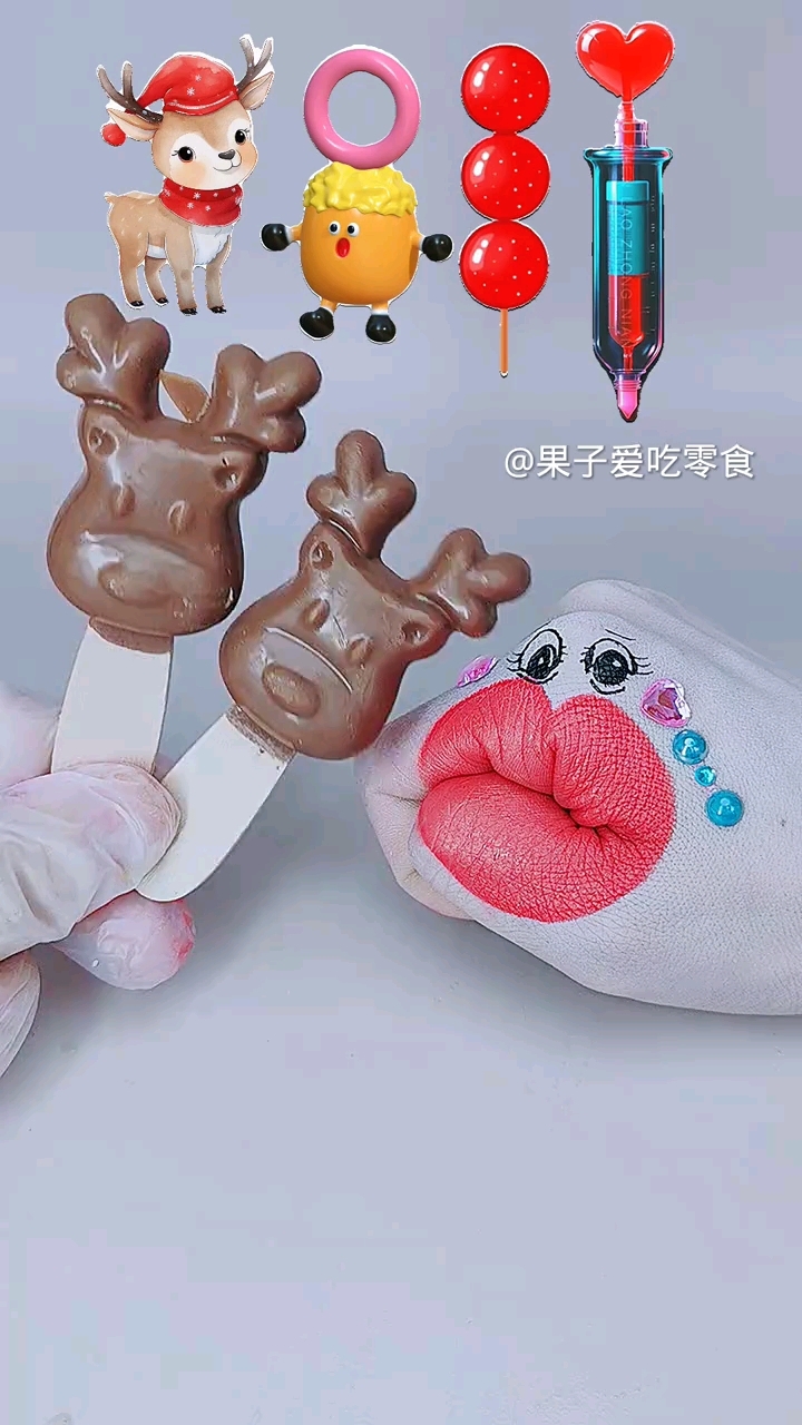 趣味美食,冰冻过的巧克力棒,真的很好吃呀