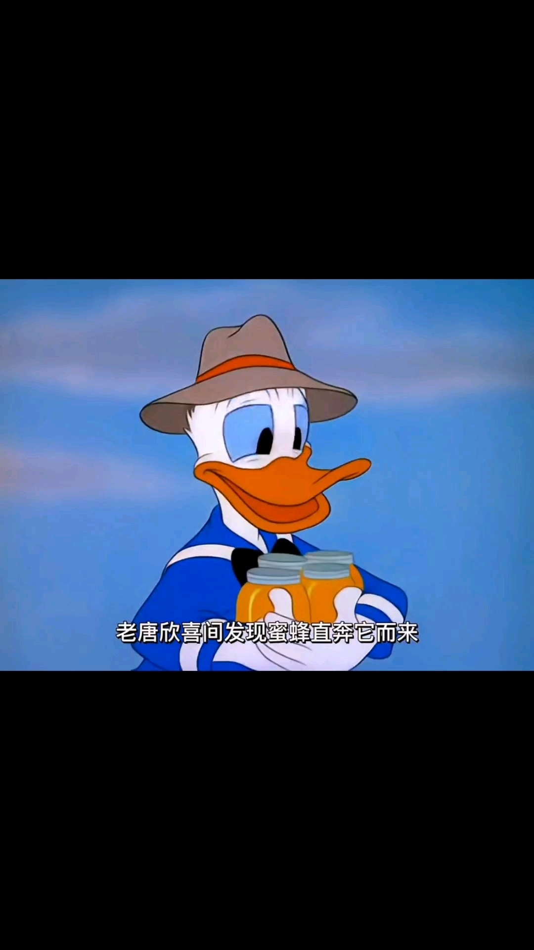 唐老鸭和蜜蜂