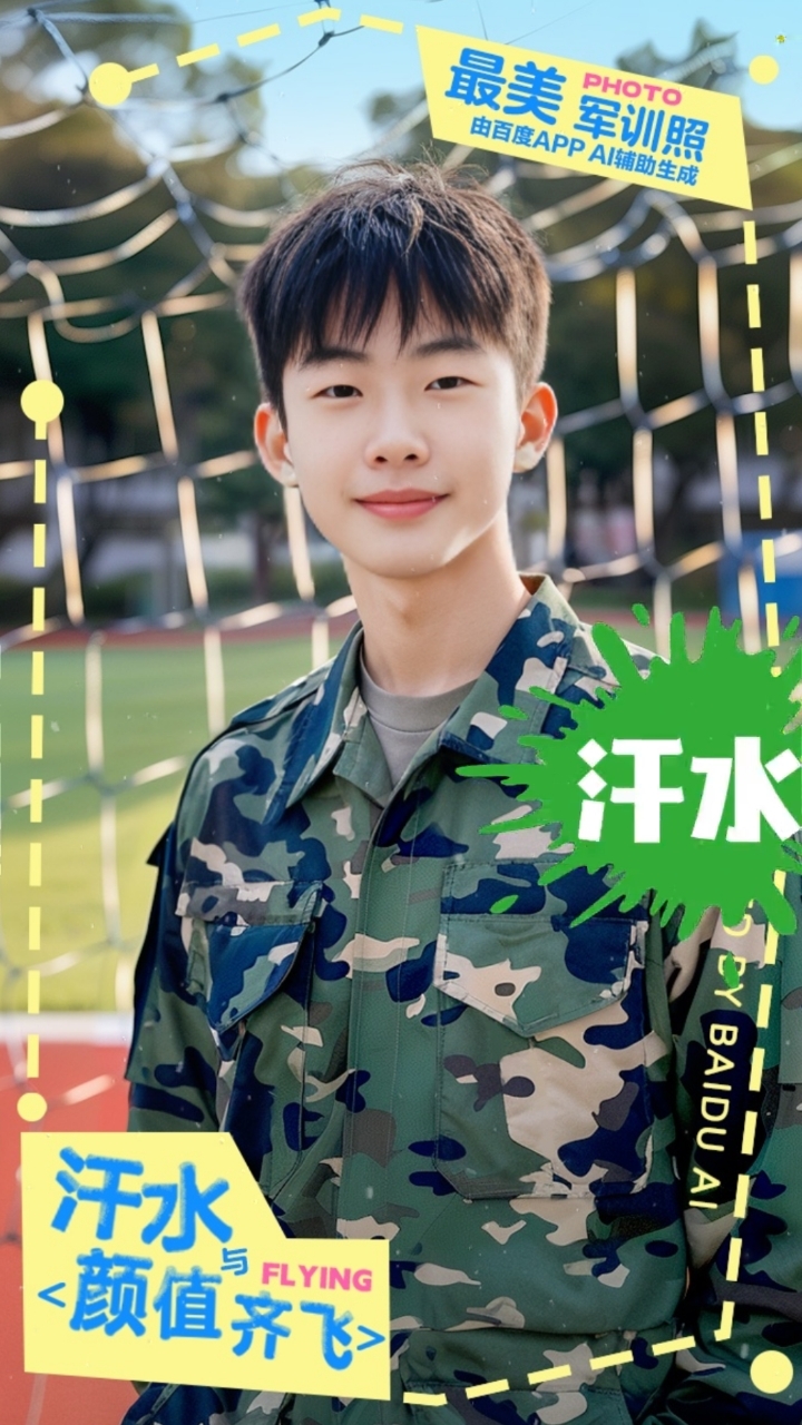 最美军训照片。。