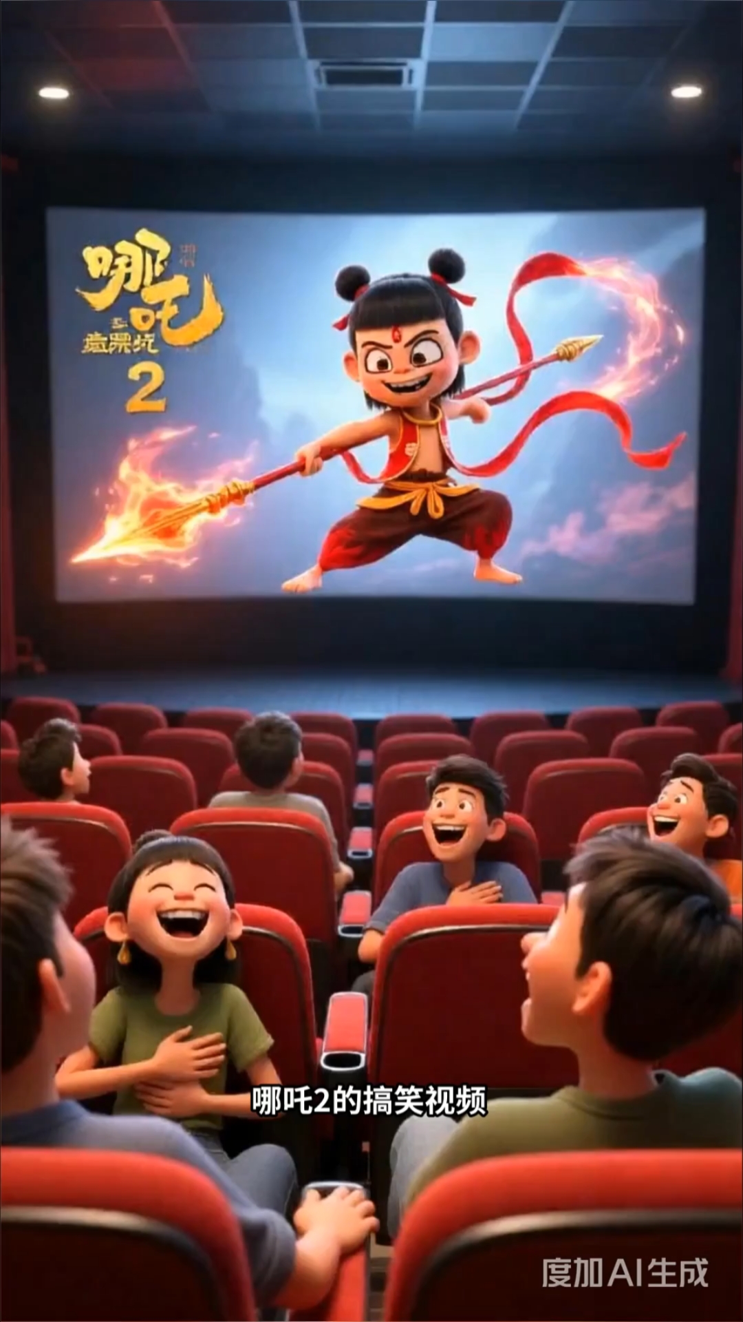 哪吒2搞笑视频爆火，结界兽摸鱼表情包笑翻全网