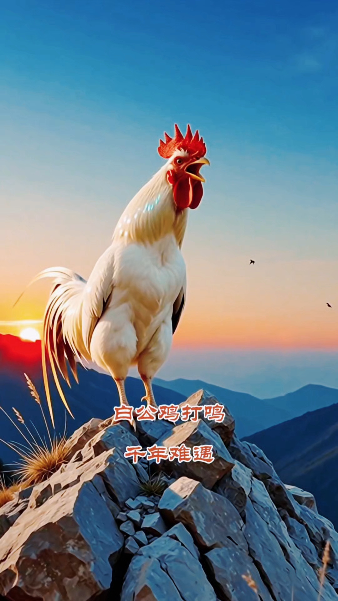 公鸡打鸣，