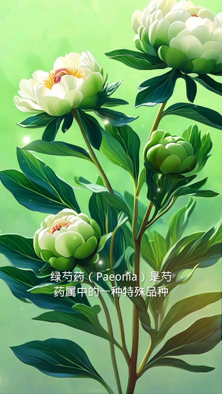 绿芍药