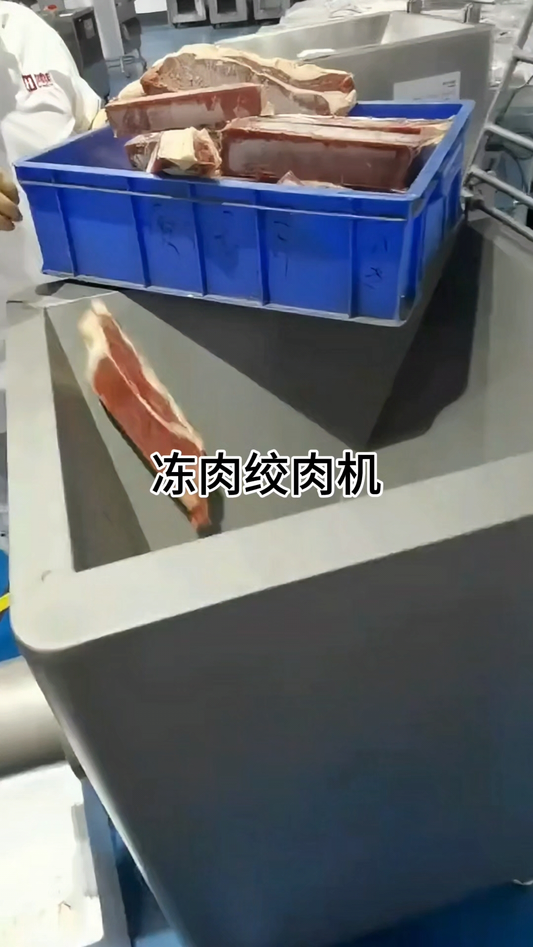 冻肉绞肉机可以绞切破碎冻肉#大型冻肉绞肉机 #鲜肉绞肉机 