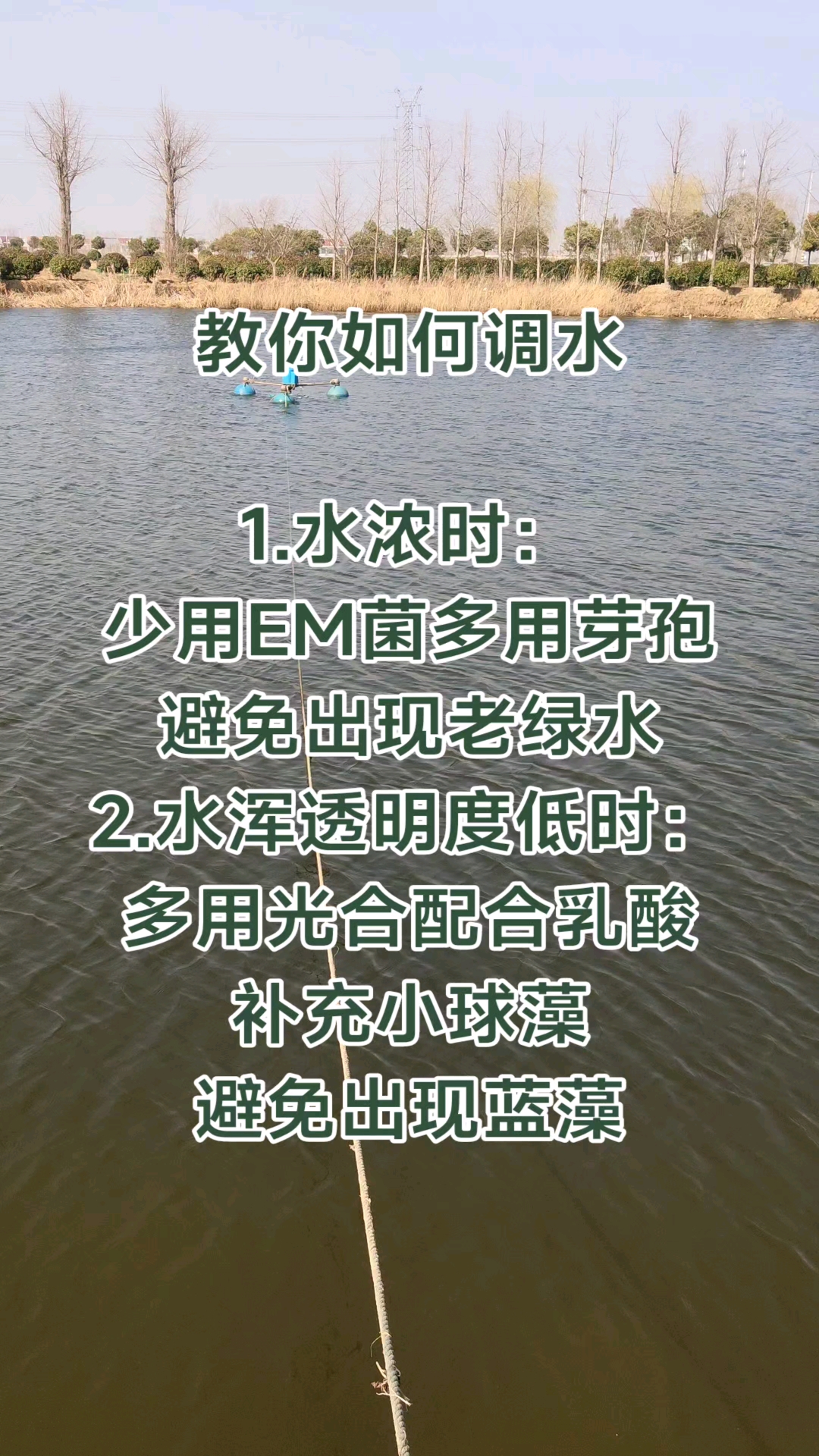 鱼虾蟹养殖如何调水