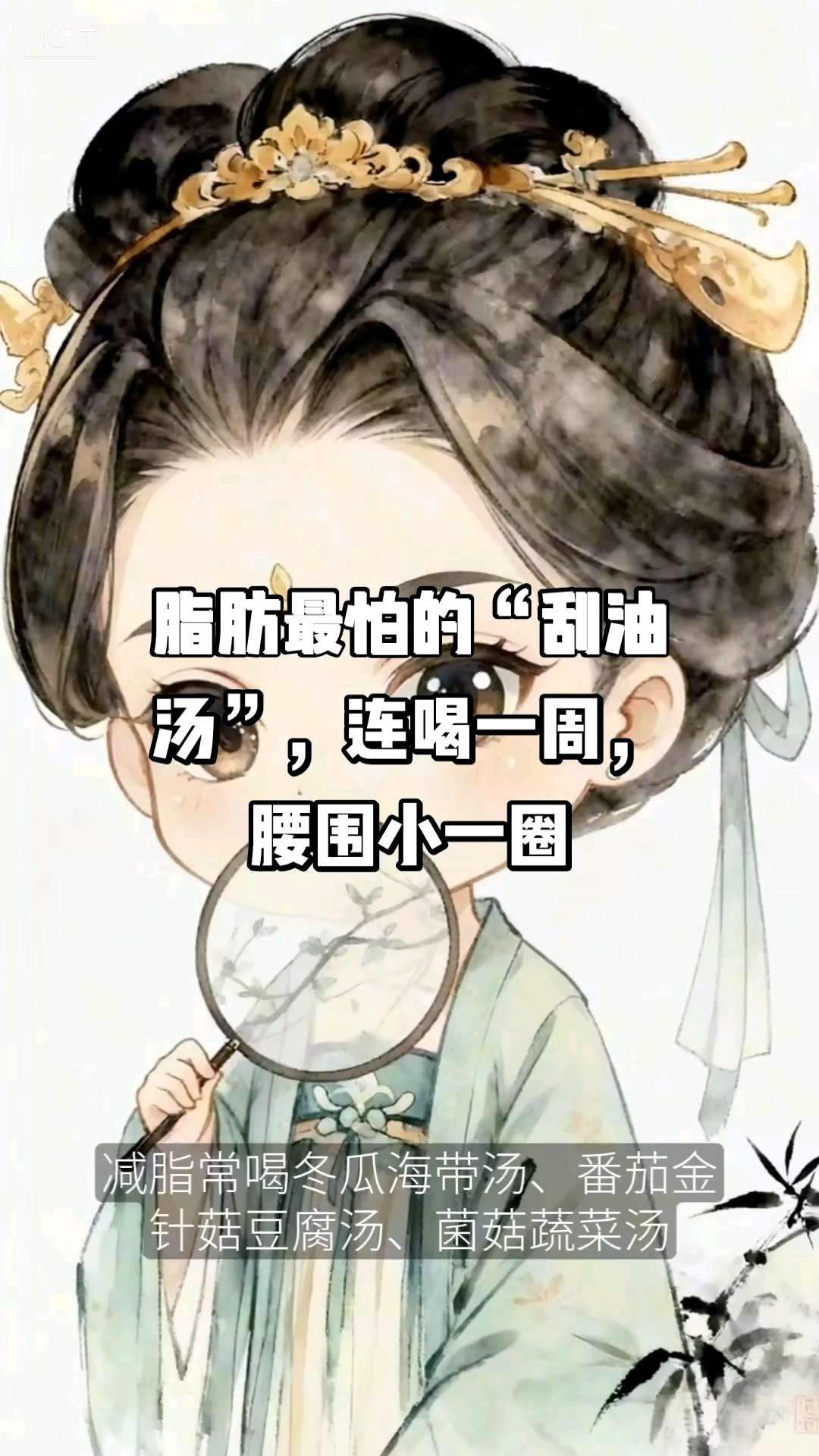 脂肪最怕的“刮油汤”,连喝一周,腰围小一圈