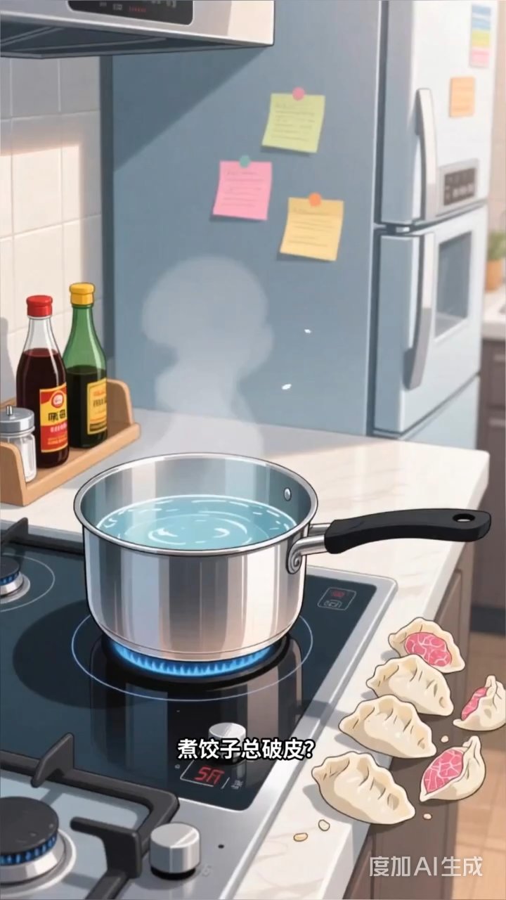 冷水下锅煮饺子不破皮,秘诀竟在温度缓升