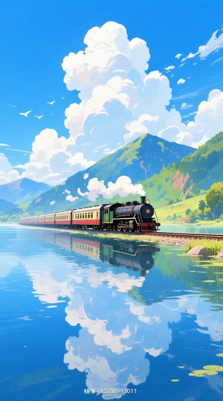 山水风景#手机壁纸#木艺创作