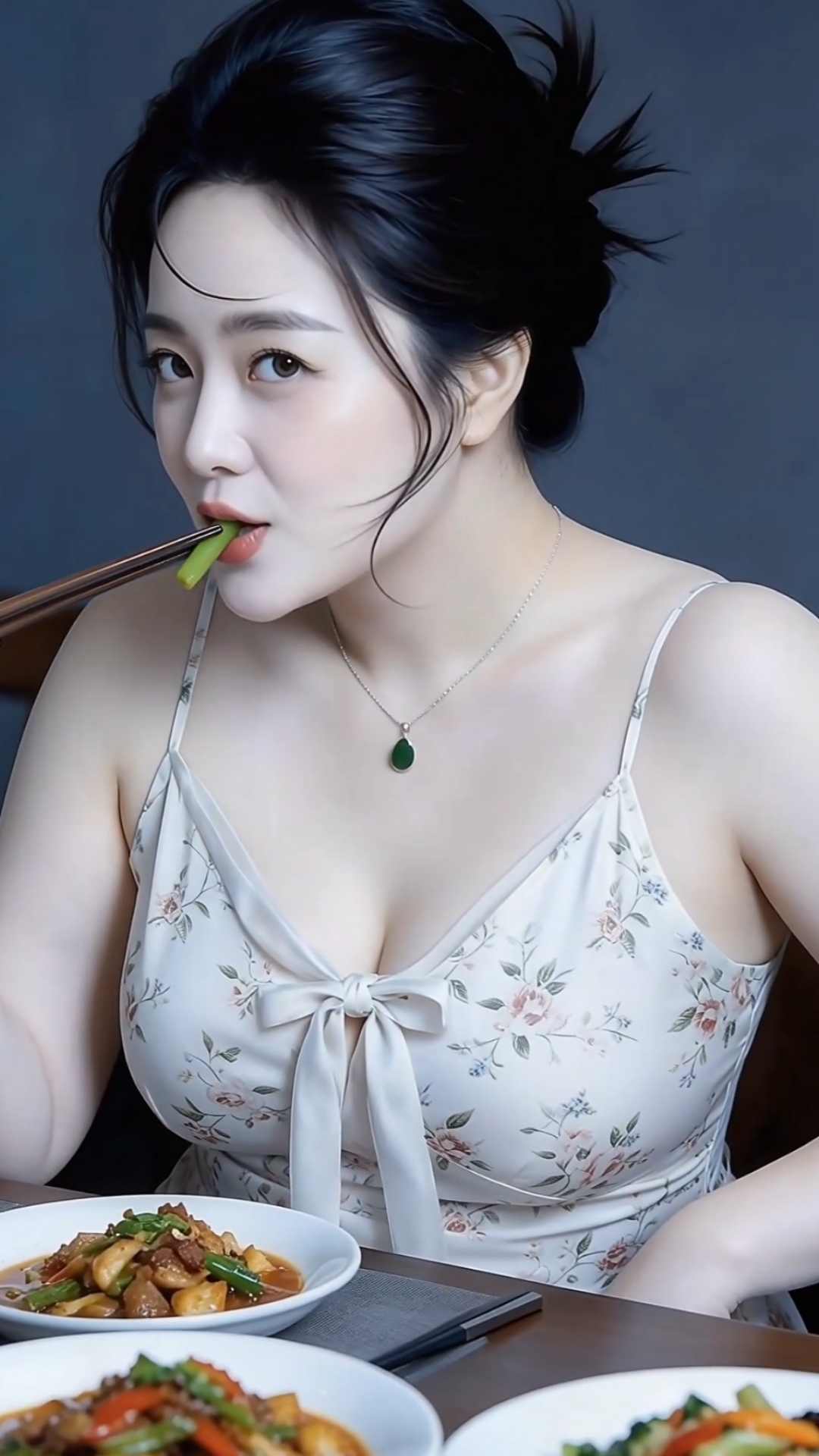 做一顿精致的晚餐，犒劳自己#美女#
