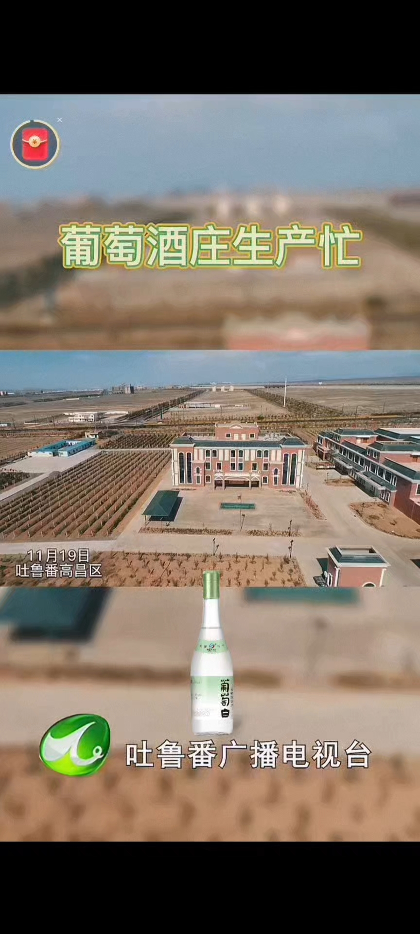 新疆特产,好喝不贵,天山雪水灌溉吐鲁番葡萄酿造,喝着顺醒酒快