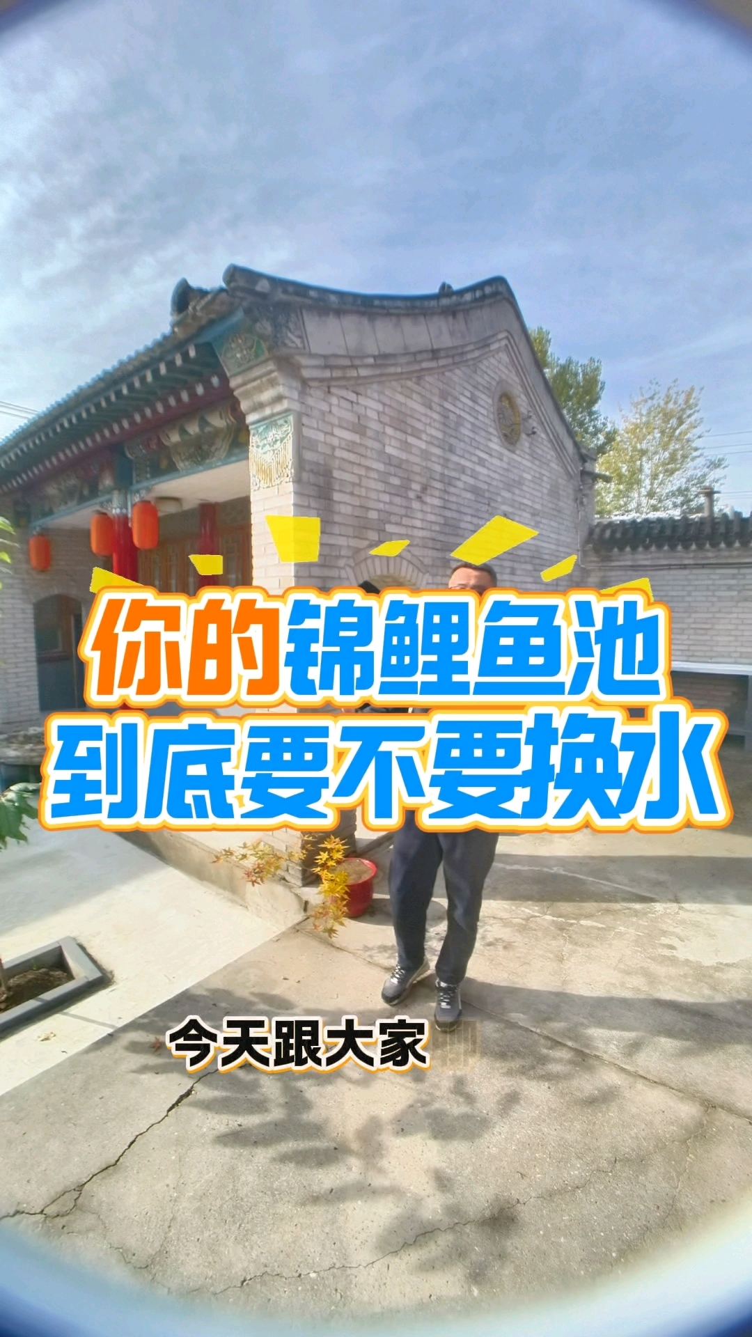 锦鲤鱼池换水：底层逻辑与实操原则 锦鲤鱼池换水并非盲目操作，