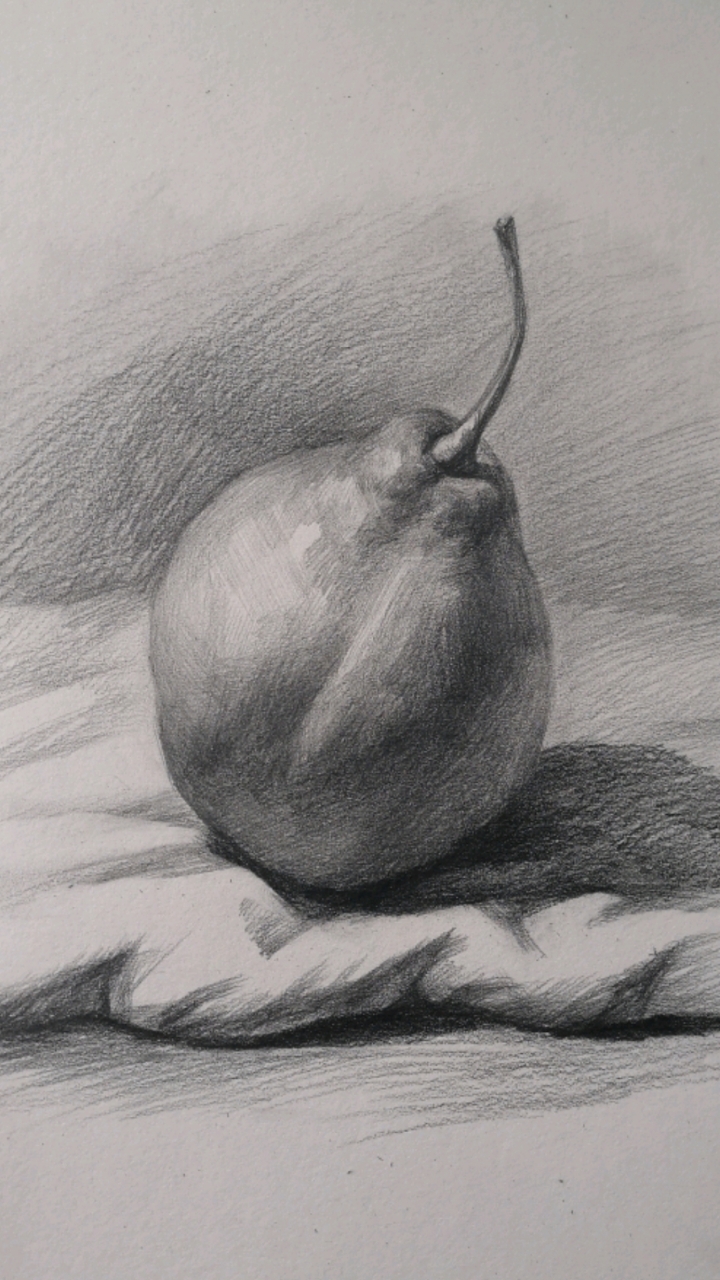 素描零基础入门教程—静物(铅笔)