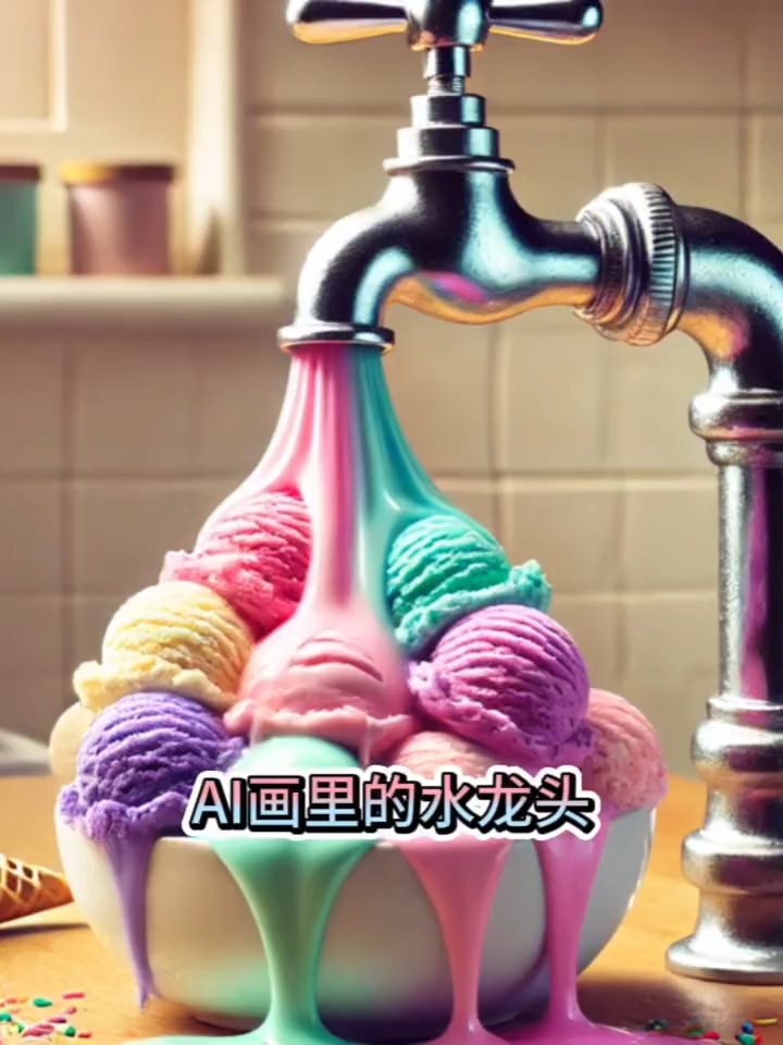 AI眼里的水龙头