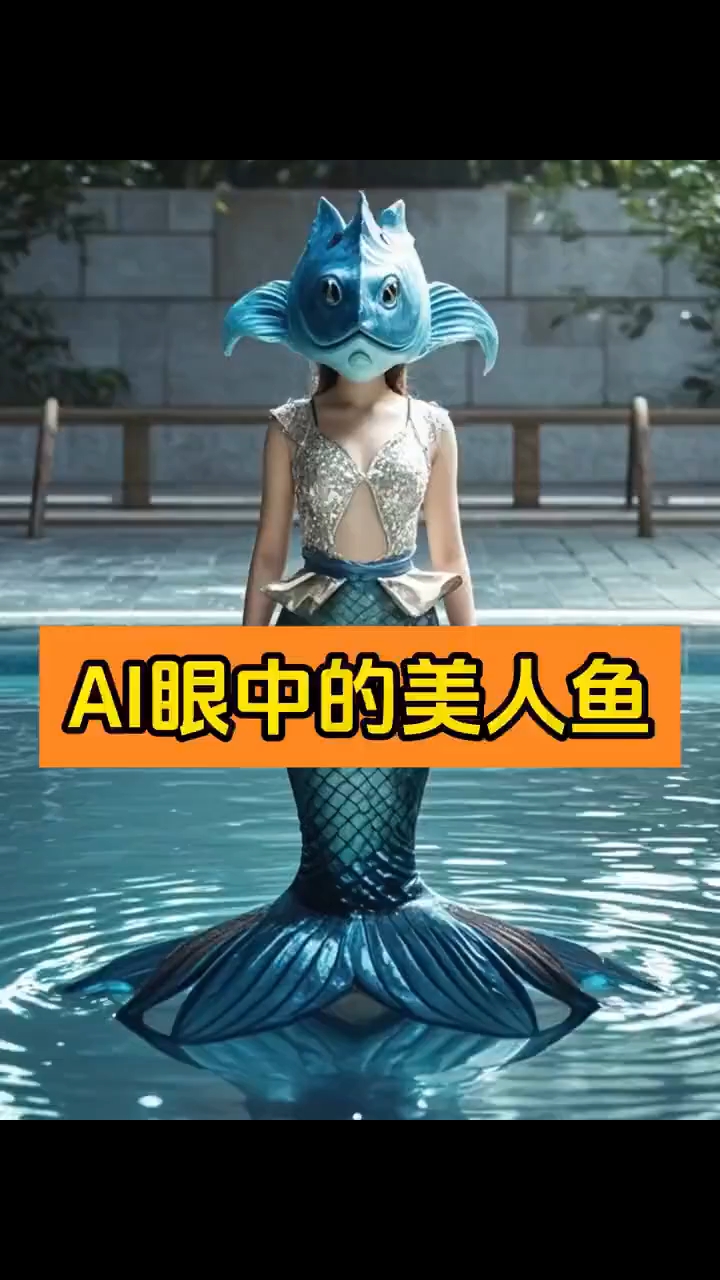 AI眼中各国的美人鱼