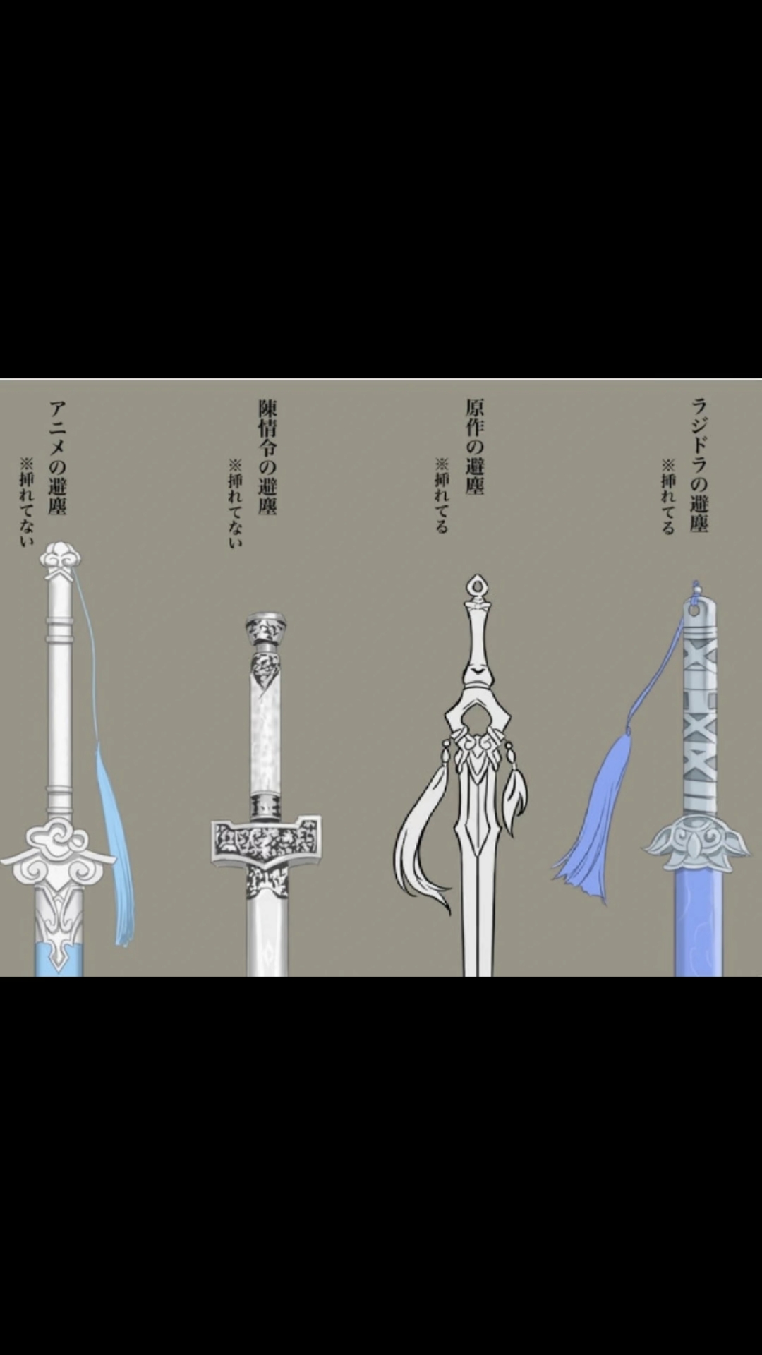 各版魔道祖师里的避尘，懂的都懂 mf：不周山