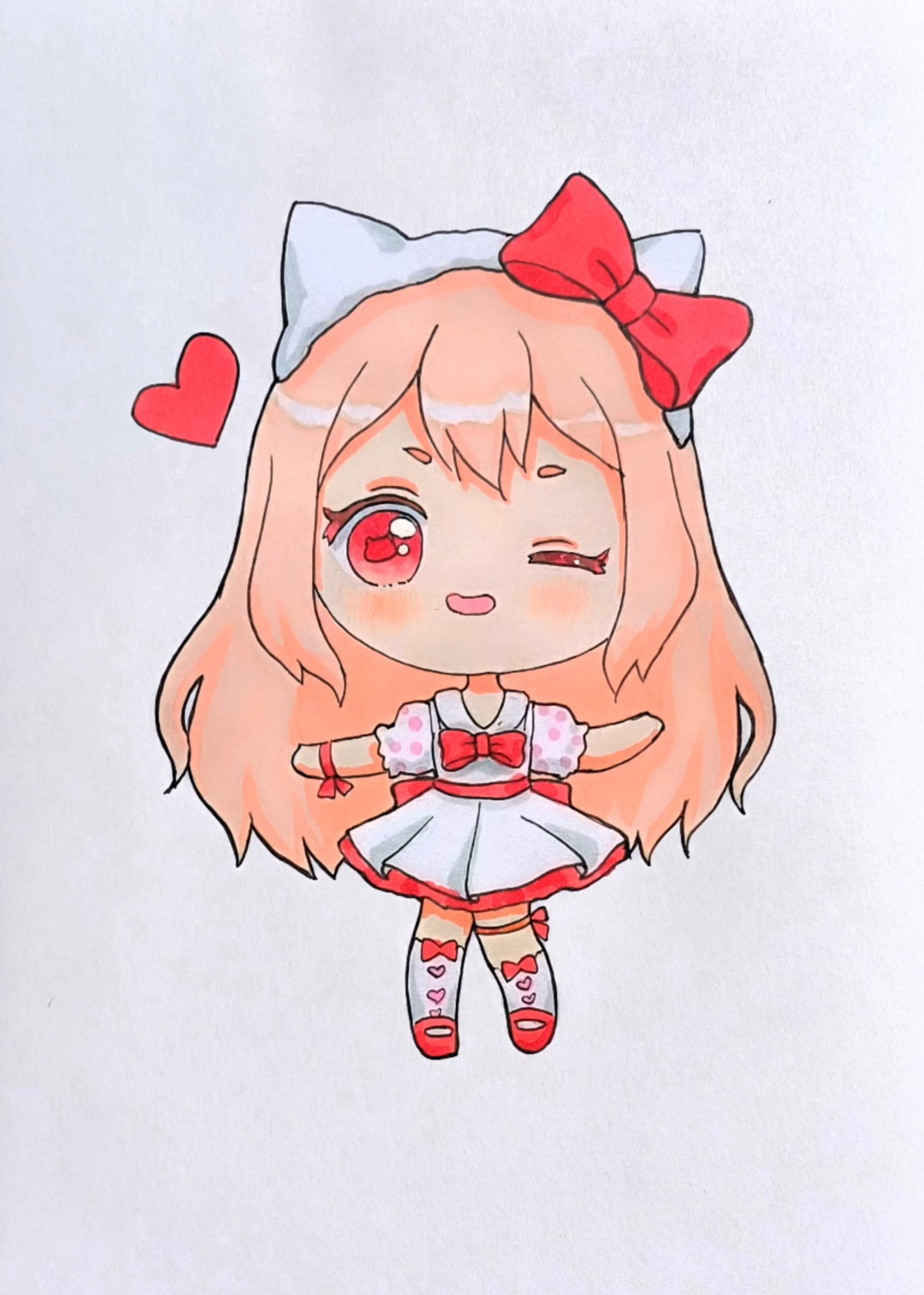 和小萌主人一起画kt猫女孩吧吧!