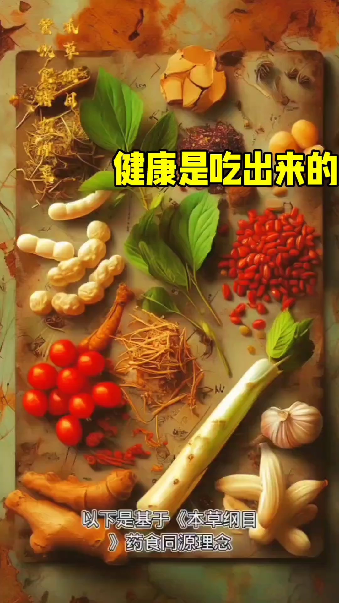 #中华第一美食菜谱本草纲目