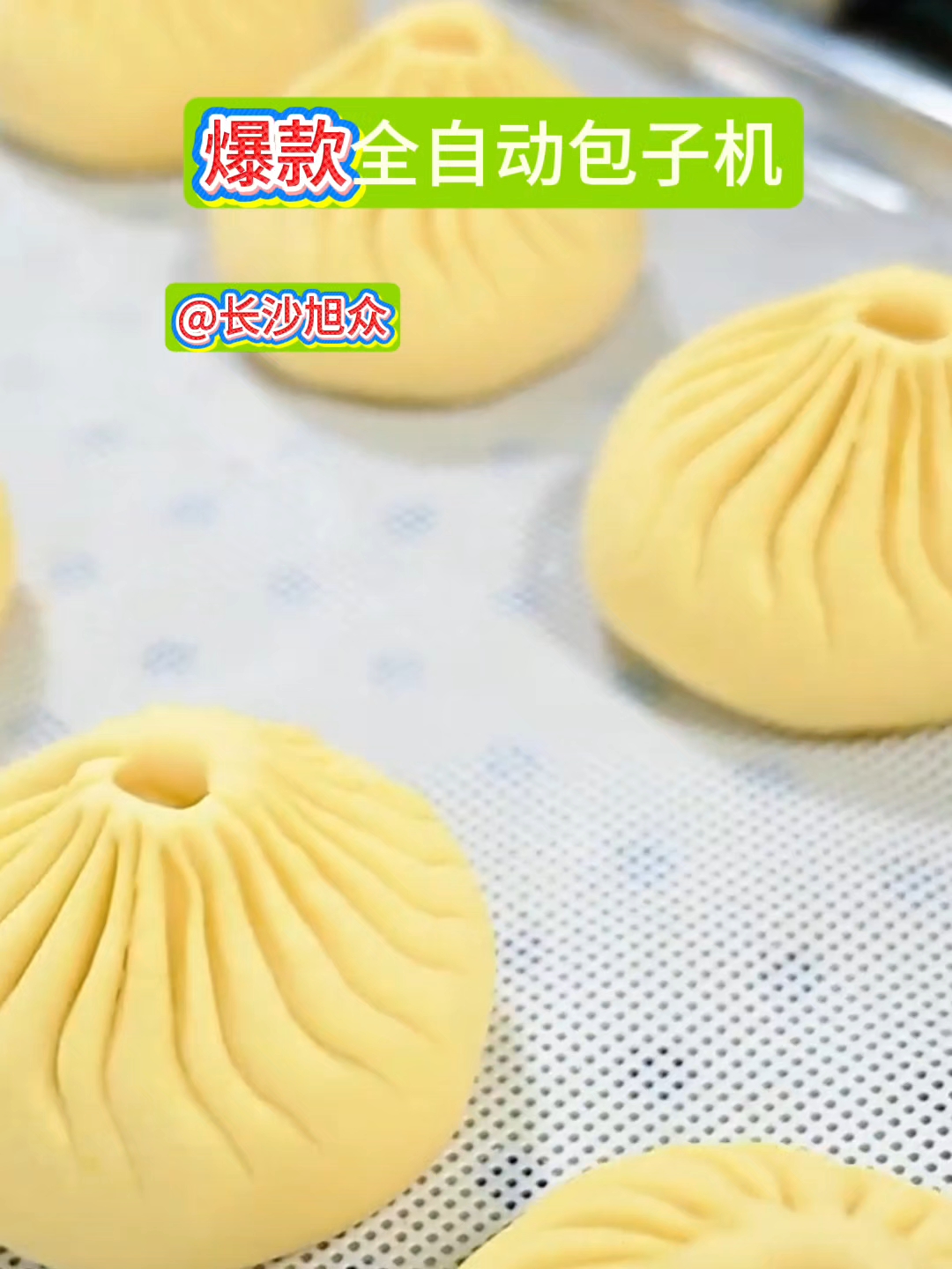 全自动包子机捏手工22花纹 自动包馅出包子 省时省力 馅料饱