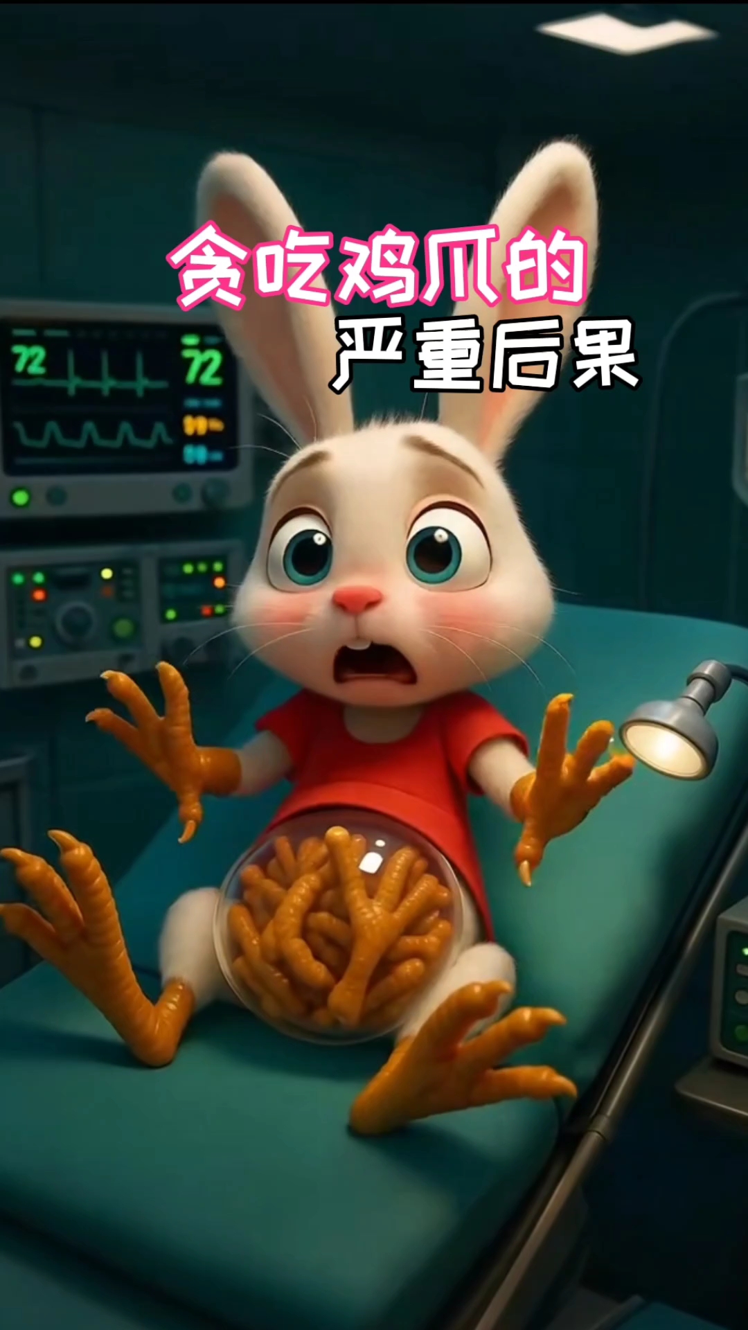 贪吃鸡爪的严重后果