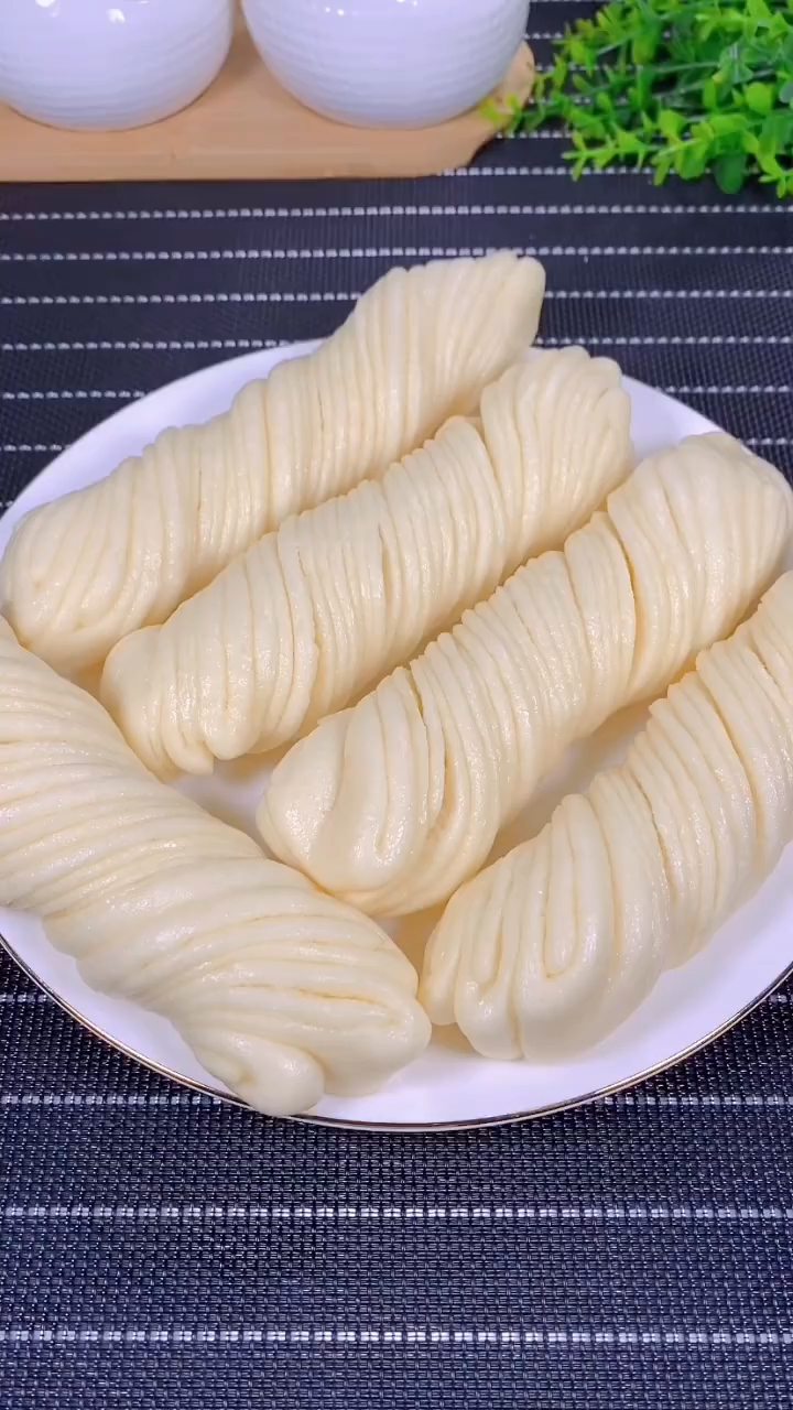 千层花卷详细手法教程!