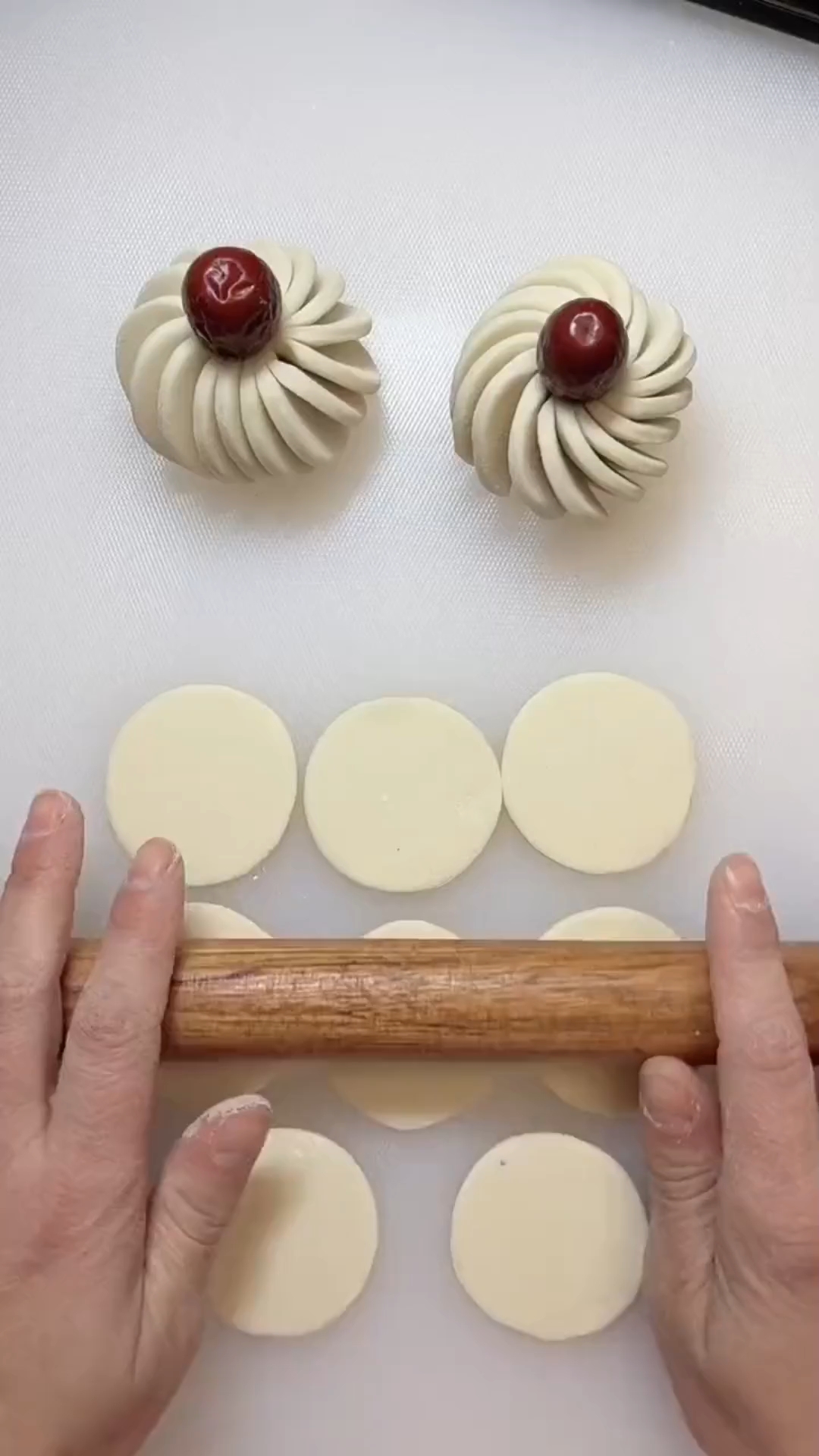 枣花馒头的包法#过年枣花糕花馍 #馒头 #生活小妙招