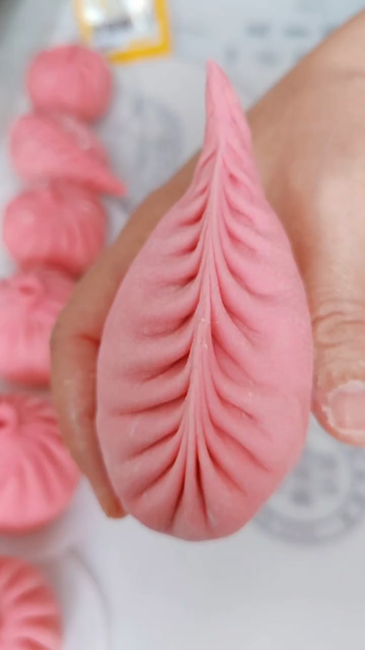 麦穗饺子慢动作手法教程!