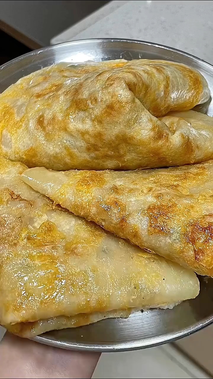 美食老板不外传的早餐饼花样做法！！