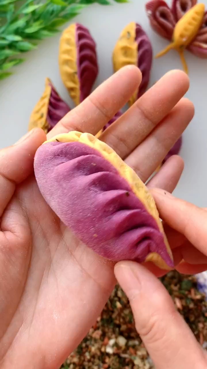 双色麦穗饺子包法教程来了,简单易学一看就会!