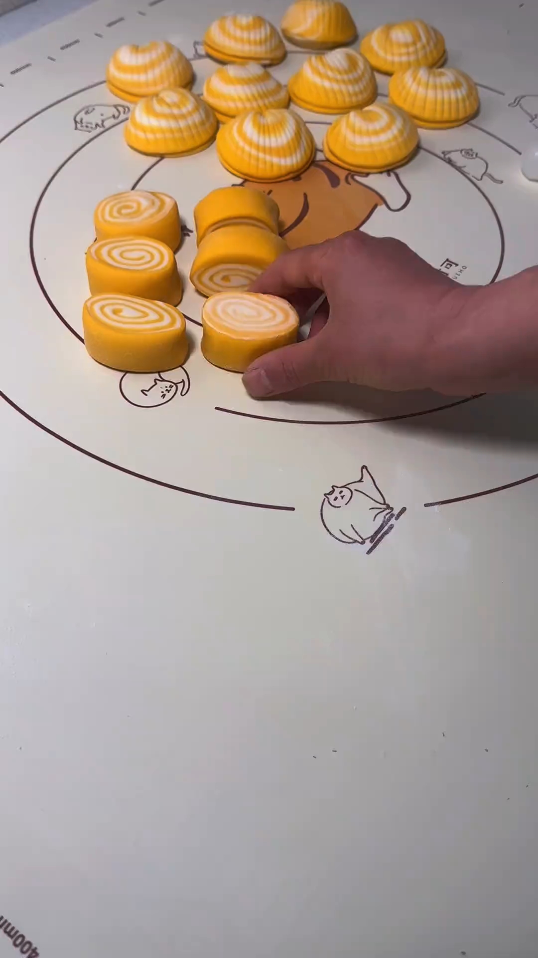 贝壳豆沙包慢动作手法教程!面食分享