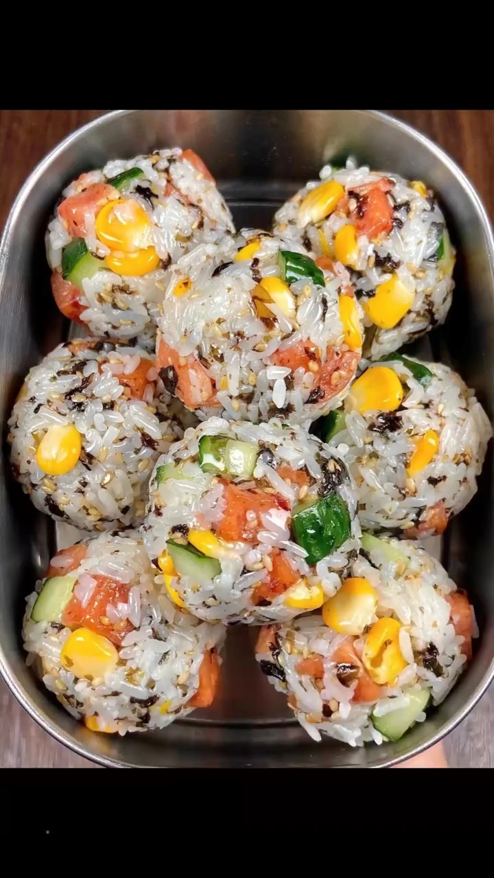 十分钟就能搞定的饭团花样做法！
