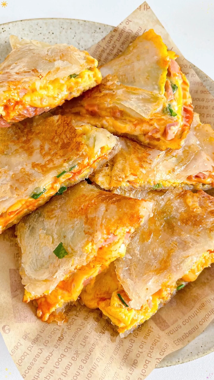 一周不重样手抓饼早餐,大人小孩都爱吃!!