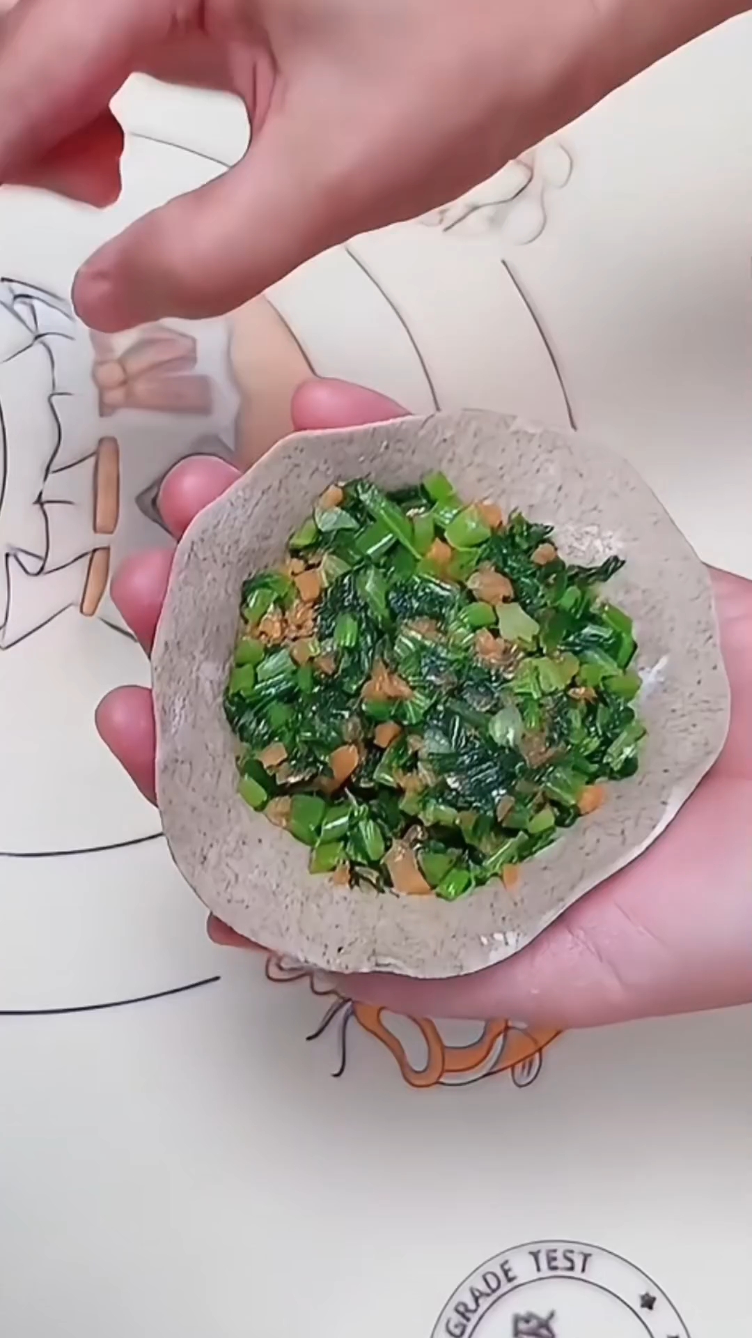 圆包子的慢动作手法教程!