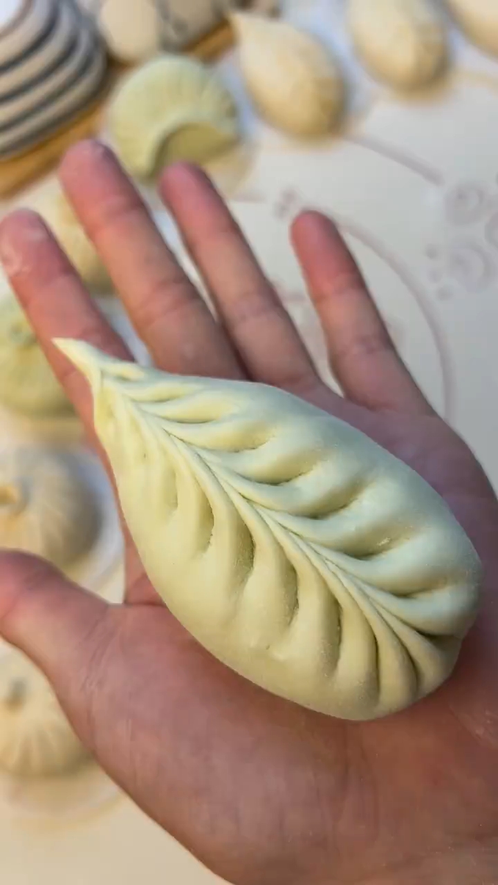 麦穗包慢动作手法教程!