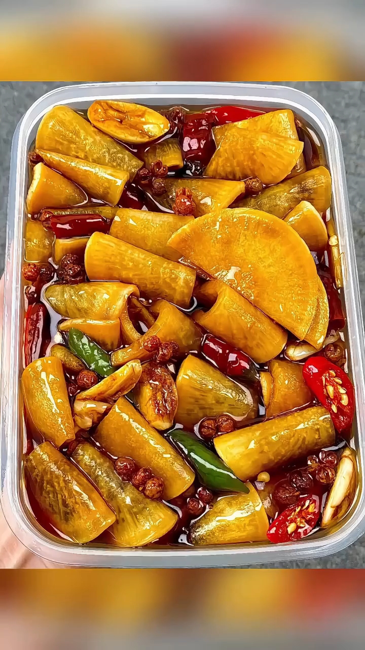 我妈做了十几年的配方，真的巨好吃 老祖宗传下来的八种腌菜泡菜