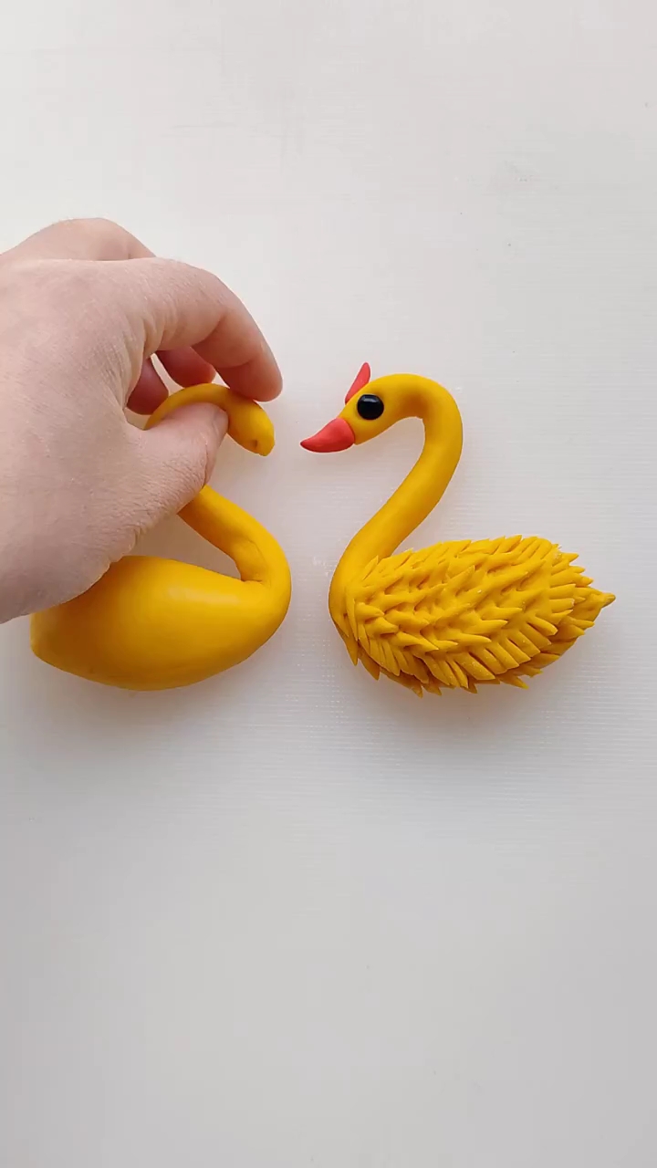 天鹅馒头慢动作手法教程来了,简单易学一看就会,面食分享!