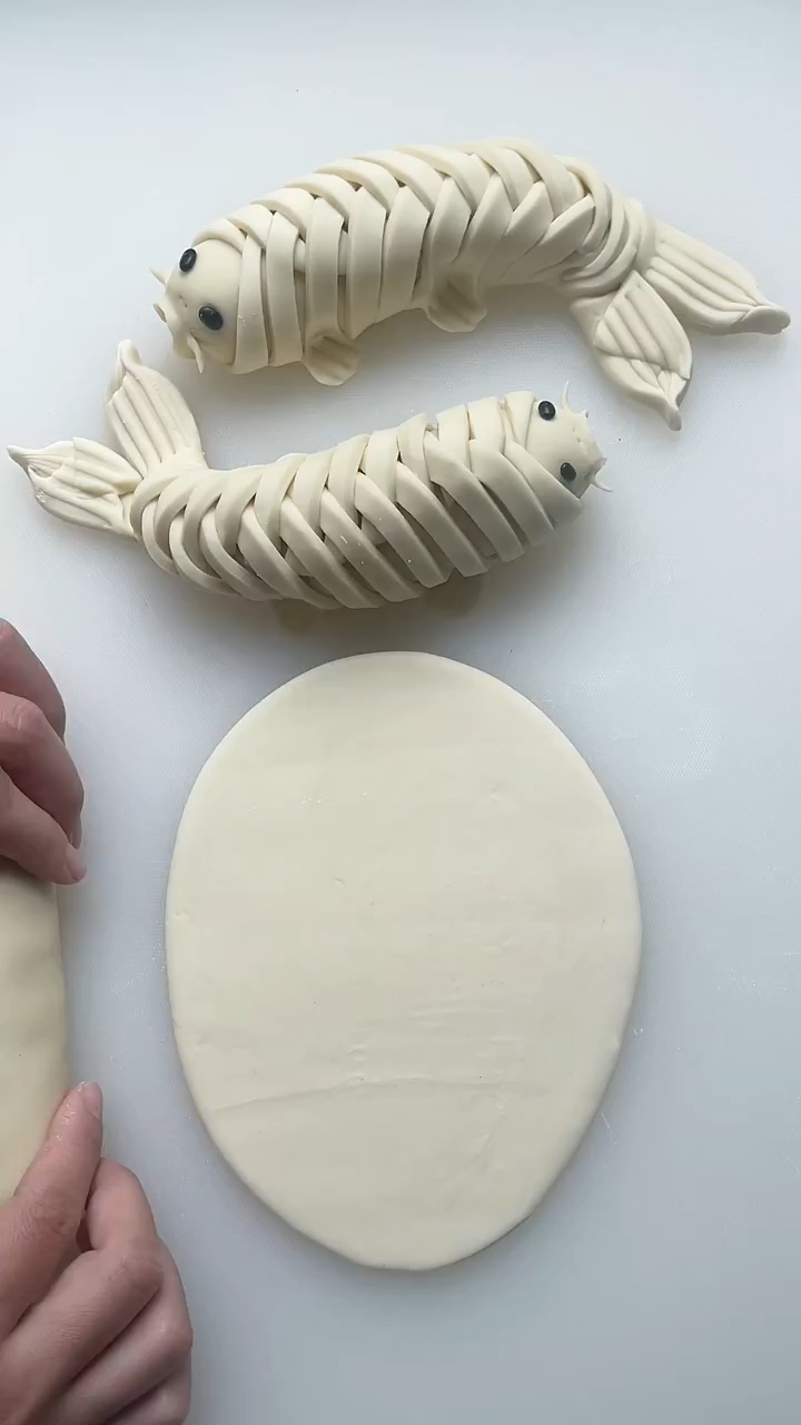 鱼馒头慢动作手法教程!面食分享