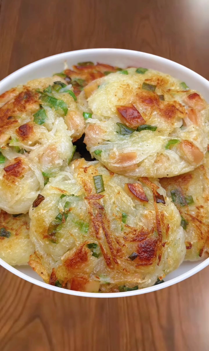 巨好吃的早餐饼做法 ！