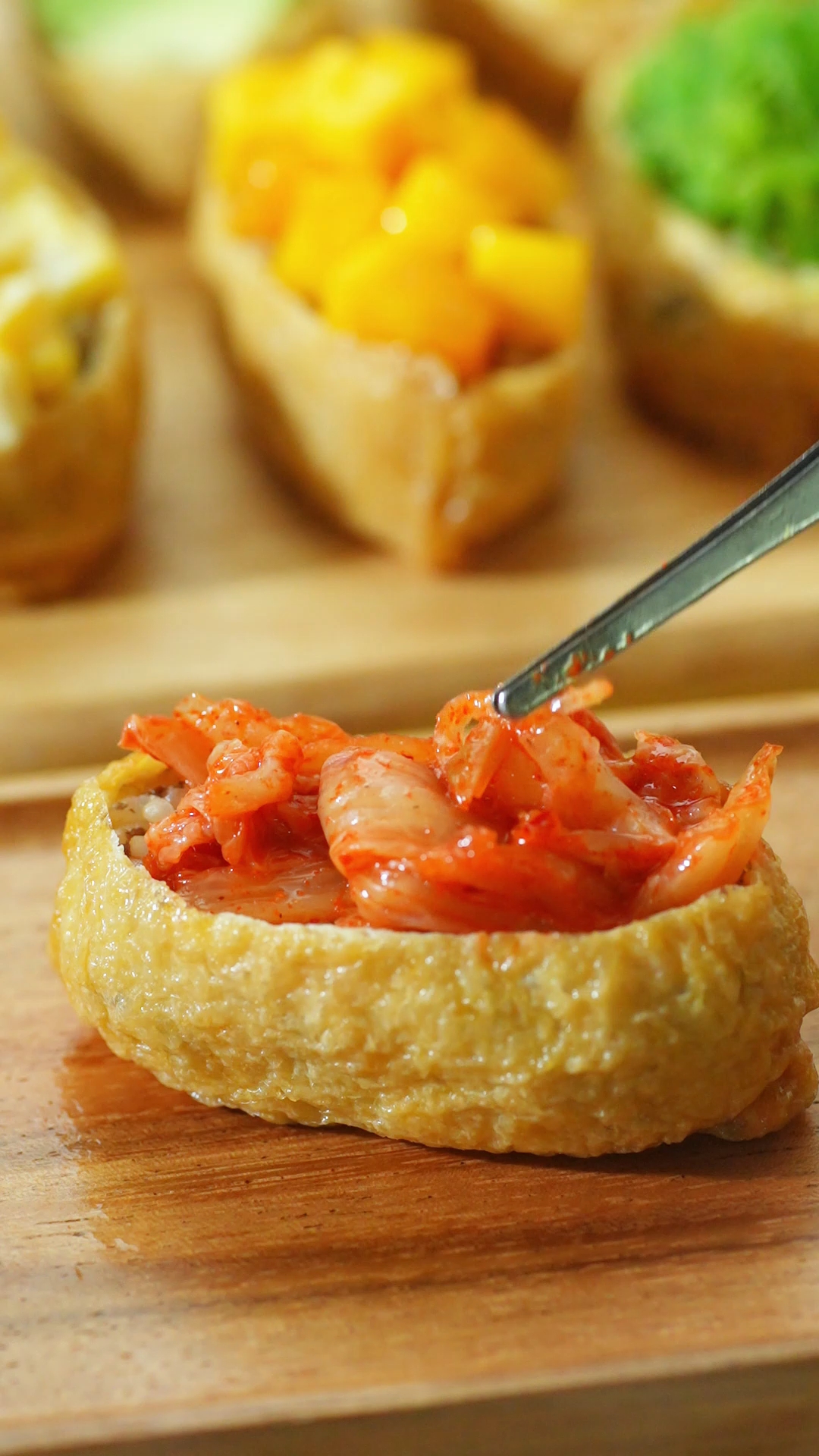 多种不同口味豆皮寿司教程,做法简单,太好吃了!